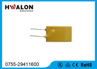Thermal PPTC ترمیستور ترمیستور مجدد 0.1-30A نوع سرب شعاعی زرد برای تلفن
