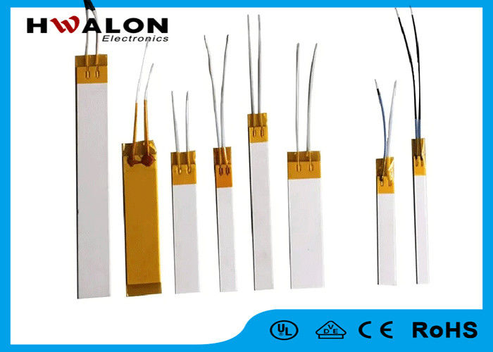 15*70mm پلاک گرمایش سرامیکی MCH با دمای بالا گرمایش خشک 100°C-230°C 500°C-700°C بخاری الکتریکی برای صاف کننده مو 230R 15*70mm